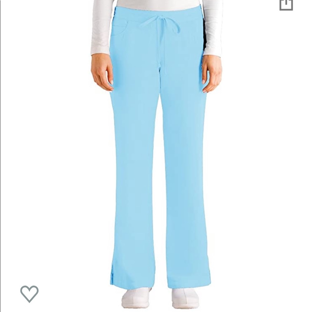 COPY - Greys anatomy 5 pocket sky blue scrubs NWT PS